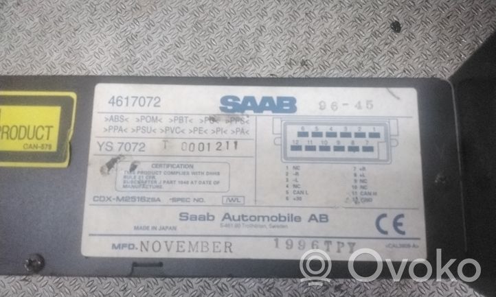 Saab 9-5 Zmieniarka płyt CD/DVD 4617072