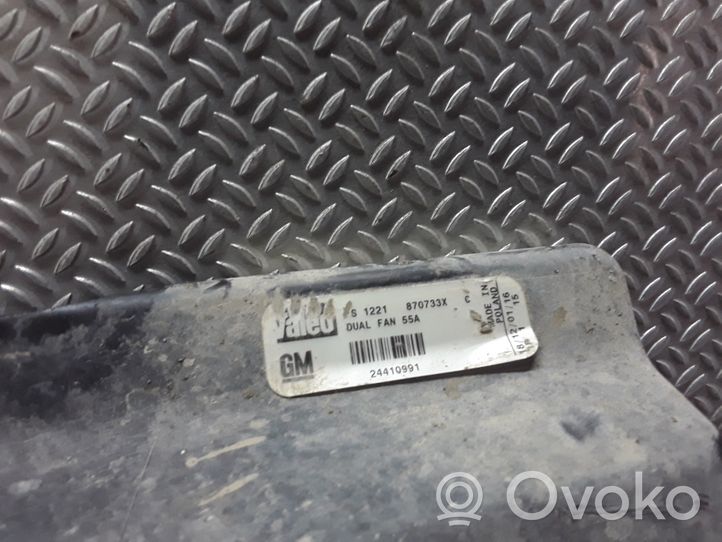 Opel Vectra C Ventiliatorių komplektas S1221870733X