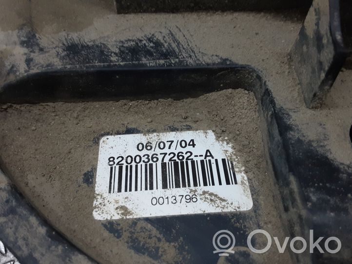 Renault Modus Uchwyt / Mocowanie koła zapasowego 8200367262A