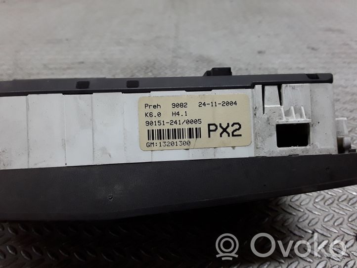 Opel Astra H Panel klimatyzacji 13201300