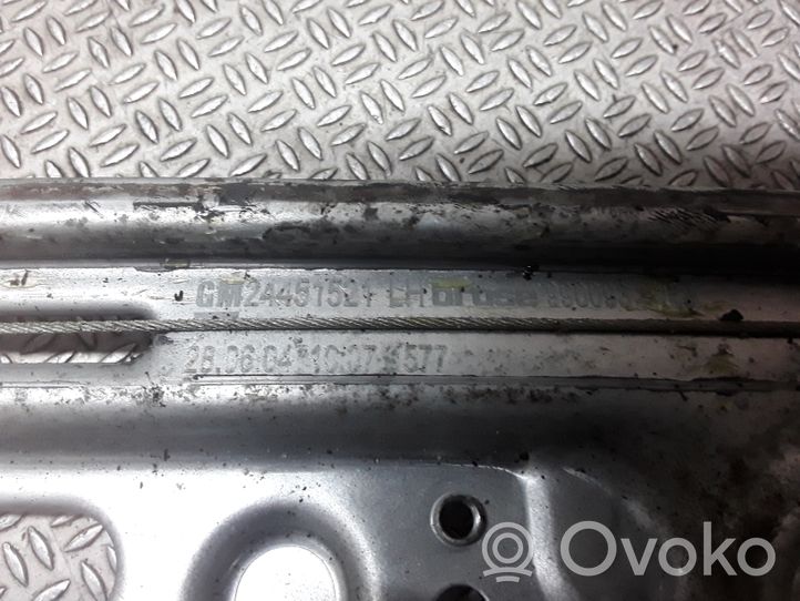 Opel Signum Mechanizm podnoszenia szyby tylnej bez silnika 24451521