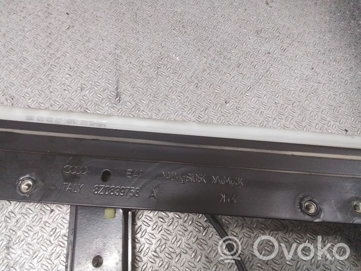 Audi A2 Takaoven manuaalinen ikkunan nostin 8Z0839753A