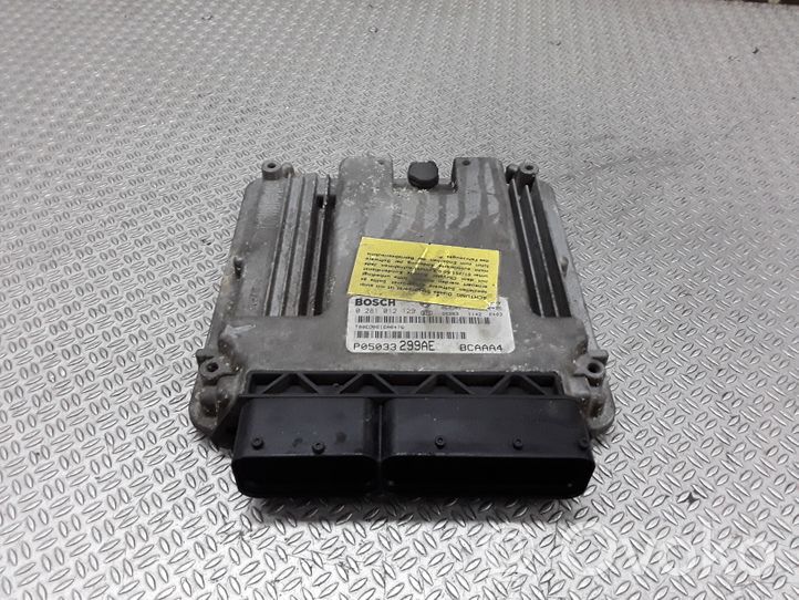 Dodge Caliber Sterownik / Moduł ECU 0281012129