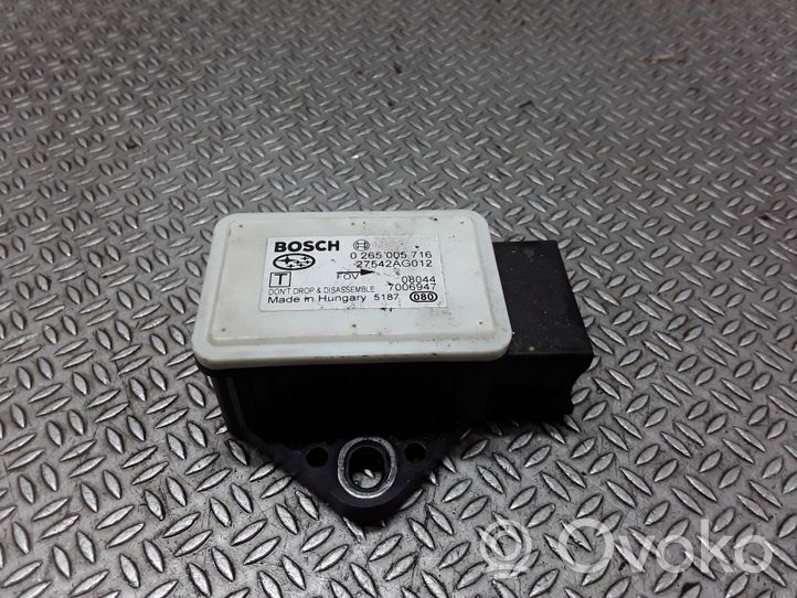 Subaru Legacy Sensore di imbardata accelerazione ESP 0265005716