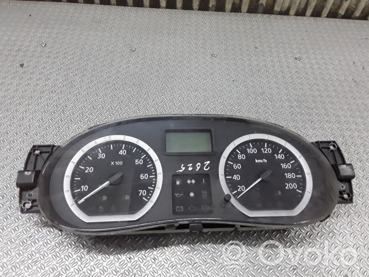 Dacia Logan I Speedometer (instrument cluster) P8200752820