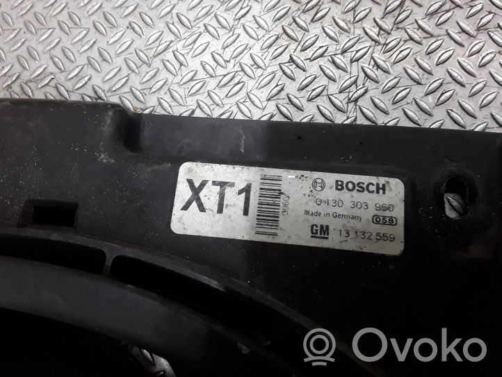 Opel Zafira B Ventilatore di raffreddamento elettrico del radiatore 13132559