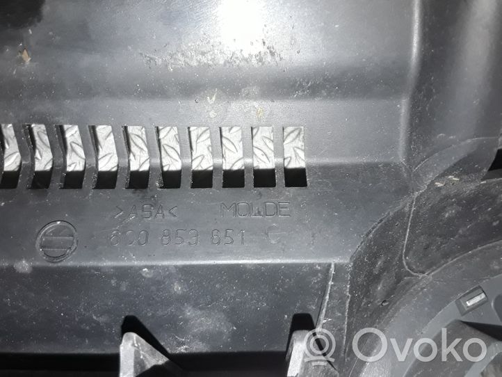 Volkswagen Polo Grille calandre supérieure de pare-chocs avant 6Q0853651C