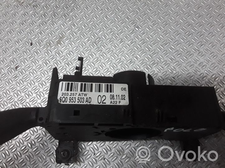 Volkswagen Polo Leva/interruttore dell’indicatore di direzione e tergicristallo 6Q0953503AD