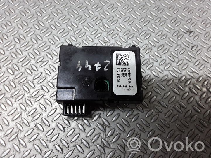 Seat Leon (1P) Sensor de ángulo de la columna de dirección 1K0959654