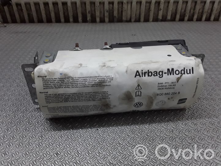 Skoda Fabia Mk1 (6Y) Poduszka powietrzna Airbag pasażera 6Q0880204B