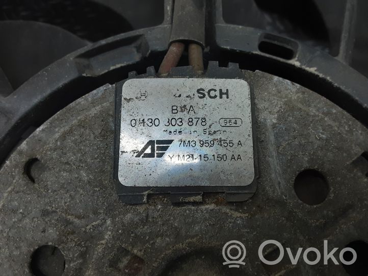 Volkswagen Sharan Jäähdyttimen jäähdytinpuhallin 7M3121203A