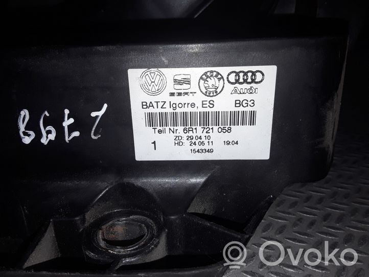 Volkswagen Polo V 6R Brake pedal 6R1721058