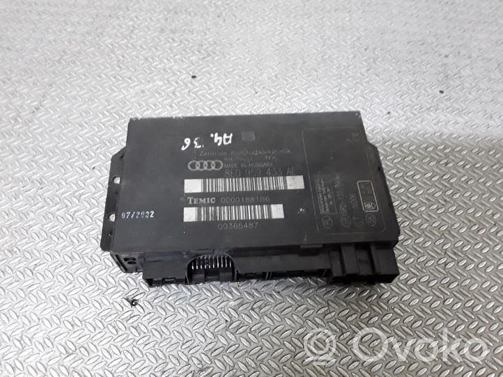 Audi A4 S4 B6 8E 8H Module confort 8E0959433AE