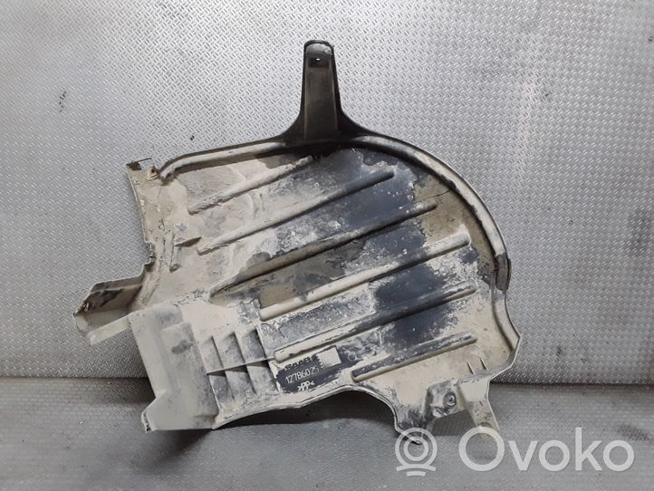 Saab 9-3 Ver2 Copertura/vassoio paraurti sottoscocca posteriore 12786025