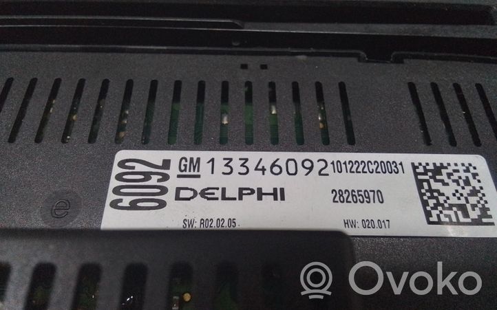 Opel Meriva B Panel radia 13346041