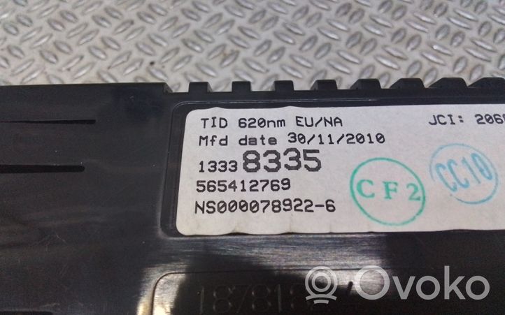Opel Meriva B Ekranas/ displėjus/ ekraniukas 13338335