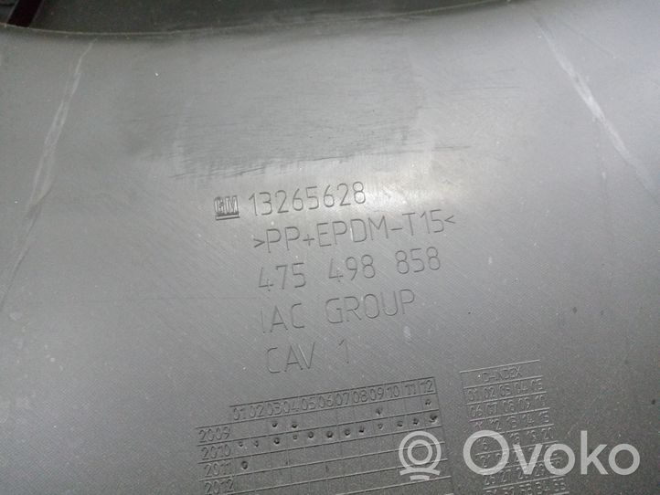 Opel Meriva B Poszycie / Tapicerka tylnej klapy bagażnika 13265628