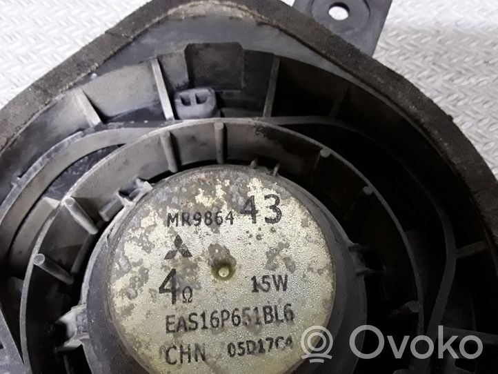 Mitsubishi Grandis Lautsprecher Tür hinten MR986443