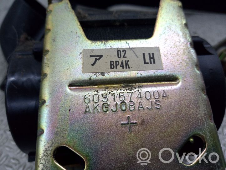 Mazda 3 I Pas bezpieczeństwa fotela przedniego 603157400A