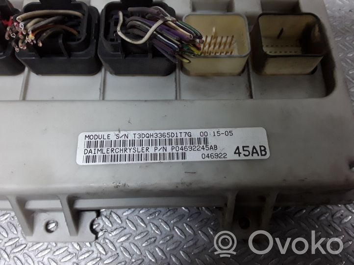 Chrysler Voyager Moduł / Sterownik komfortu P04692245AB