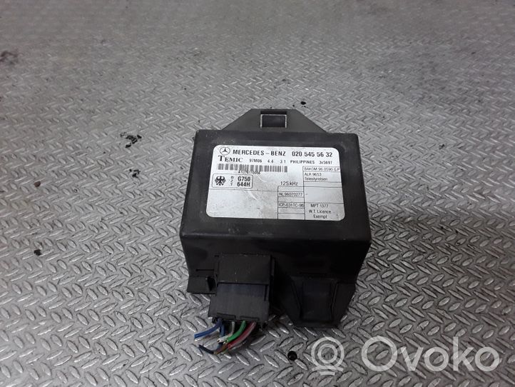 Mercedes-Benz Vito Viano W638 Imobilaizera vadības bloks 0205455632