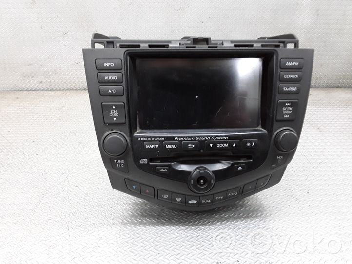 Honda Accord Radio/CD/DVD/GPS-pääyksikkö 39175SEAE820M1