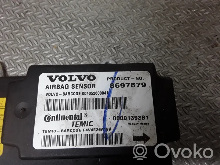 Volvo V50 Sterownik / Moduł Airbag 8697679