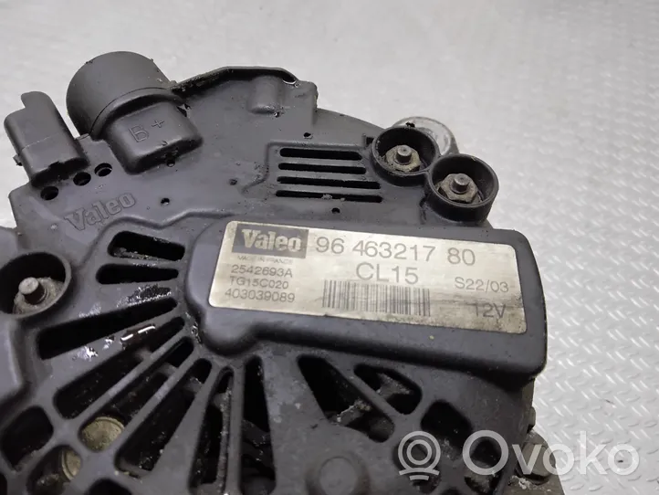 Citroen C8 Generator/alternator 9646321780