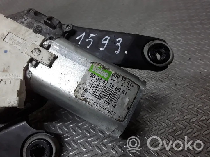 Citroen C5 Moteur d'essuie-glace arrière 963267198001