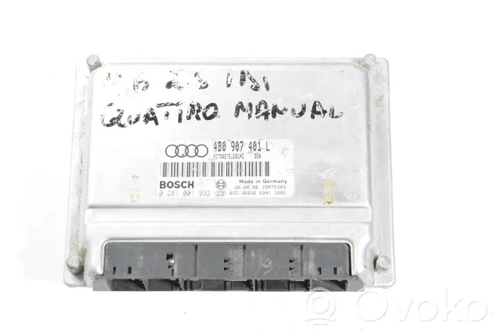 Audi A6 S6 C5 4B Komputer / Sterownik ECU silnika 0281001932