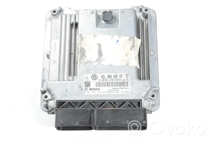 Volkswagen Golf V Komputer / Sterownik ECU silnika 03L906022KF