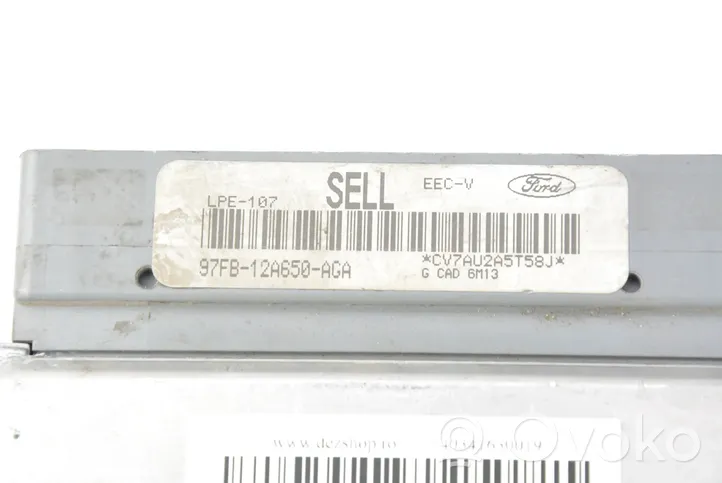 Ford Fiesta Centralina/modulo motore ECU 97FB12A650AGA