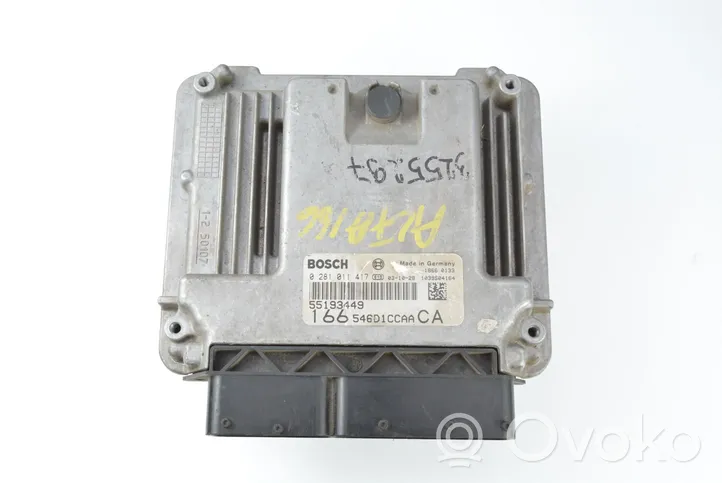 Alfa Romeo 166 Engine control unit/module ECU 0281011417