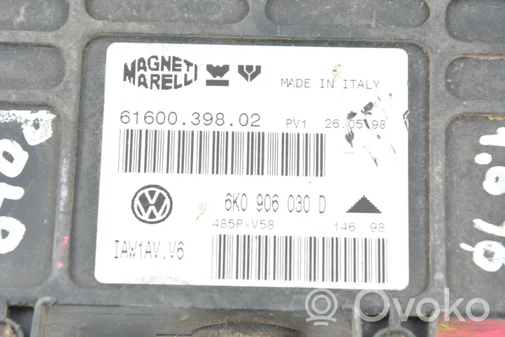 Volkswagen Polo III 6N 6N2 6NF Moottorin ohjainlaite/moduuli (käytetyt) 6160039802