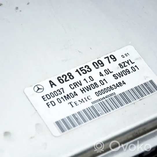 Mercedes-Benz S W220 Unité de commande, module ECU de moteur A6281530979