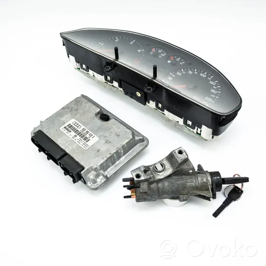 Audi A4 S4 B5 8D Kit centralina motore ECU e serratura 038906018S