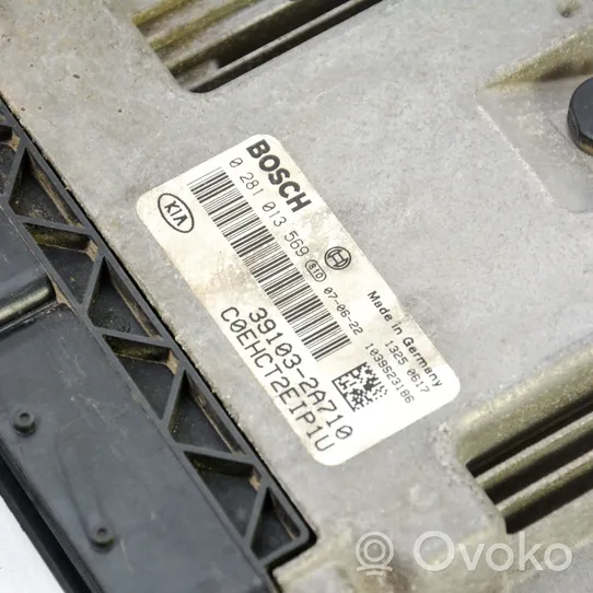 KIA Ceed Komputer / Sterownik ECU i komplet kluczy 391032A710