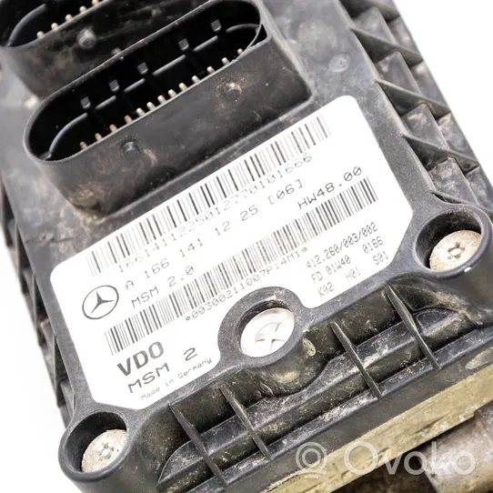 Mercedes-Benz A W168 Kit calculateur ECU et verrouillage A1661411225