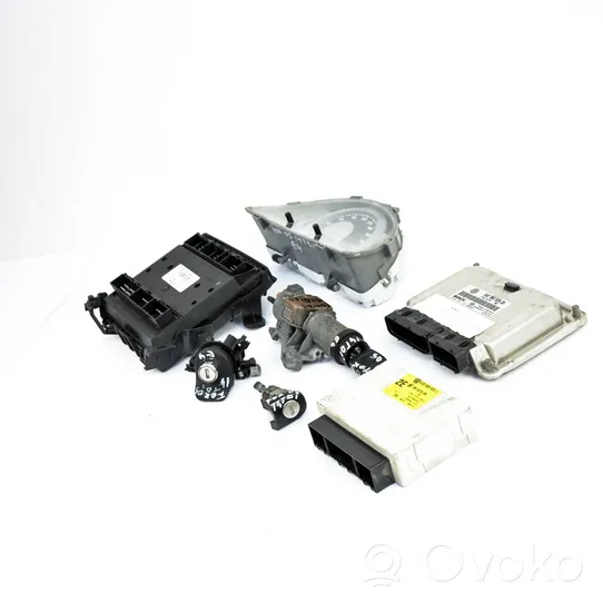 Volkswagen Fox Komputer / Sterownik ECU i komplet kluczy 045906019BN