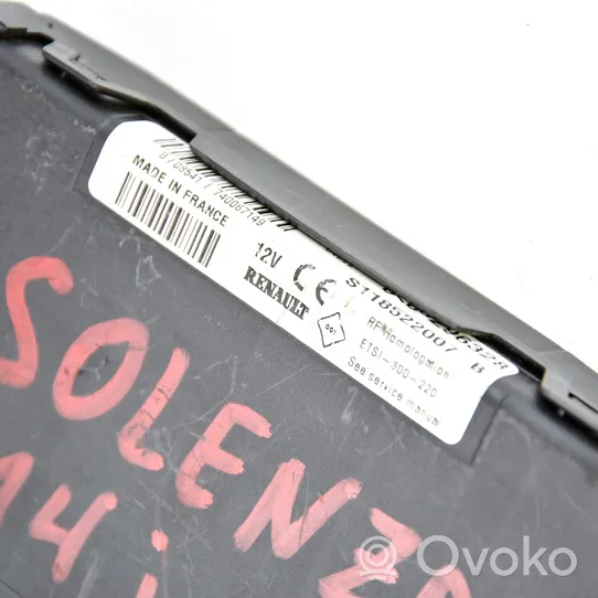 Dacia Solenza Kit calculateur ECU et verrouillage 8200323863