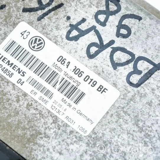 Volkswagen Bora Kit calculateur ECU et verrouillage 06A906019BF