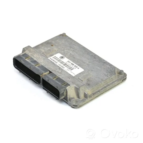 Skoda Fabia Mk1 (6Y) Komputer / Sterownik ECU i komplet kluczy 047906033A