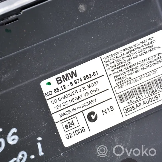 BMW 7 E65 E66 Changeur CD / DVD 6974852
