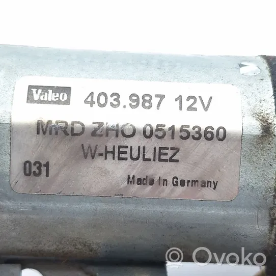 Renault Twingo II Sunroof motor/actuator ZHO0515360