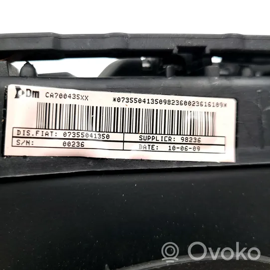 Fiat Grande Punto Poduszka powietrzna Airbag kierownicy 07355041350