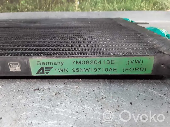 Volkswagen Sharan Radiatore di raffreddamento A/C (condensatore) 7M0820413E