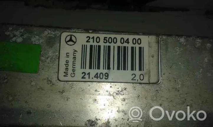 Mercedes-Benz E W212 Radiatore intercooler 2105000400