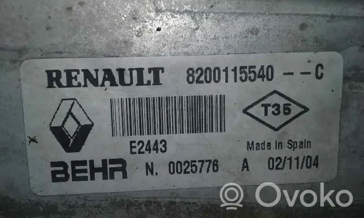 Renault Megane II Refroidisseur intermédiaire E2443