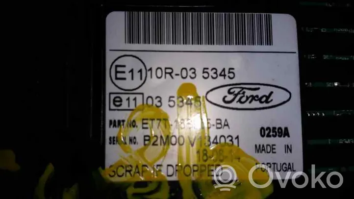 Ford Fiesta Monitori/näyttö/pieni näyttö ET7T18B955BA