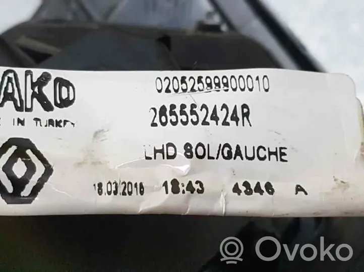 Renault Clio IV Lampa tylna 265552424R